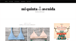 Desktop Screenshot of miquintaavenida.com